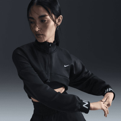 Nike pro jacket women's on sale